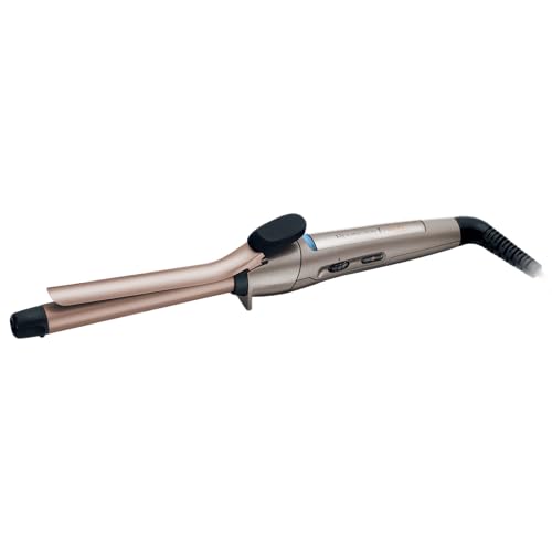 Remington Lockenstab kleine Locken [19mm] Keratin Protect (hochwertige Keramikbeschichtung mit Keratin & Mandelöl] -bis 210°C, mit Klemme, definierte 