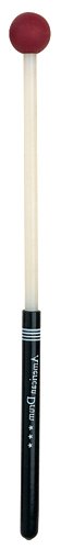 American Drum Pair of Medium Rubber Mallets (Red)