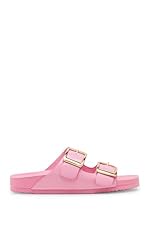 Madden Girl Women's Bodiee Slide Sandal, Light Pink