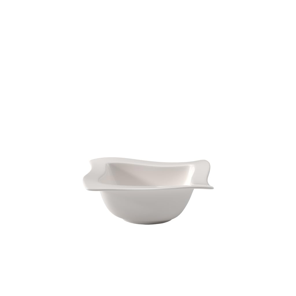 Villeroy & Boch – NewWave Cereal Bowl White, Dishwasher Safe, Microwave Safe, Salad Bowl, Fruit Bowl, Ceramic Bowl, New Wave Bowl, Ramen Bowl, Pasta Bowl, Premium Porcelain — image 1
