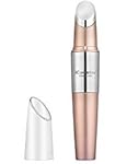 Facial Massager, iCoostor Portable Vibrating Eyes Ionic Massager Heated Facial Infusion Rollers for Skin Care Oil Booster (Rose Gold)