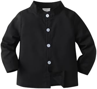 18 month black dress shirt Baby Boy Button-Down Shirts & Dress Shirts | Walmart | Black