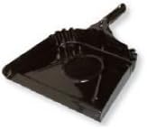 Continental Extra Wide Black Metal Dust Pan, 4.2 x 16 x 15 inch -- 12 per case.