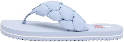 Sandalias de playa trenzadas para mujer, En0En02877, color azul (cielos elevados), talla 6 de Reino Unido