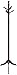 Frenchi Furniture Swivel Coat Rack Stand in Oak Finish