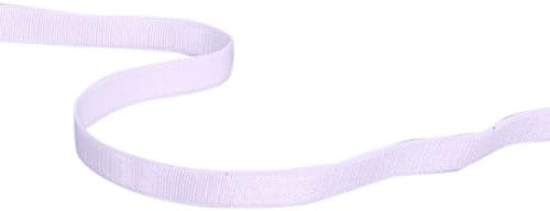 Porcelynne White Brushed Back Strap Elastics - 3/8" or 10mm - 5 Yards