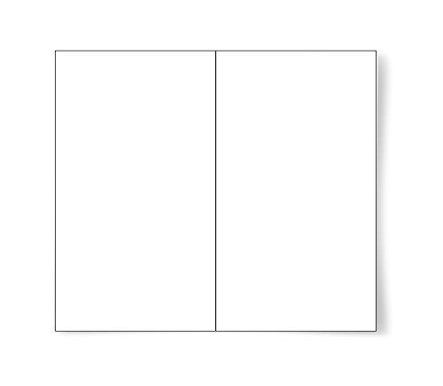 DigiOrange 2000 Premium Self Adhesive White Blank Half Page Shipping Labels 8.5 x 5.5 for Laser Inkjet Printer - Thumbnail 4