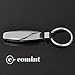 SHANG MEDING Water drop shaped Emblem Car Keychain Keyring Logo symbol sign badge personalized custom logotipo Quality Metal Alloy Nice Gift for Man Woman (Audi)