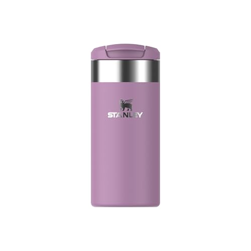 Stanley 1913 Aerolight Transit Travel Mug 0.35L - Keeps 4 Hours Hot - 6 Hours Cold - Dishwasher Safe - Leakproof - Car Cup Holder Compatible - Insulated Coffee Cup - Lilac