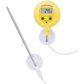 Traceable Waterproof Remote Probe Thermometer with Calibration, 1C accuracy (-20 to 100C); 1 Stainless Steel Probe