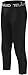TELALEO Boys Youth Compression Base Layer Pants 3/4 Sports Tights Running Leggings Capris for Kids