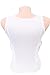 Graystone Holster Tank Top Shirt Concealed Carry Clothing for Women Concealment Compression CCW Tactical Clothes (Medium, White)