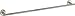 Delta Trinsic (1-Pack) 30'' Towel Rack for Bathroom Brilliance Stainless Steel Towel Bar for Bathroom Wall Towel Holder for Large Towels, Multiple Towels Wall Mounted 75930-SS