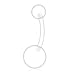 Ruifan 5PCS Clear Acrylic Flexible Bioplast 14G Belly Navel Button Ring Body Jewelry Piercing Kit Set