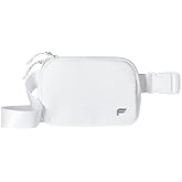Fabletics The Belt Bag, Quick Dry, Zip Pockets, Classic White, OS