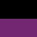 HDE Women's Maternity Yoga Pants Pregnancy Stretch Fold Over Lounge Leggings (Black with Purple, Medium)