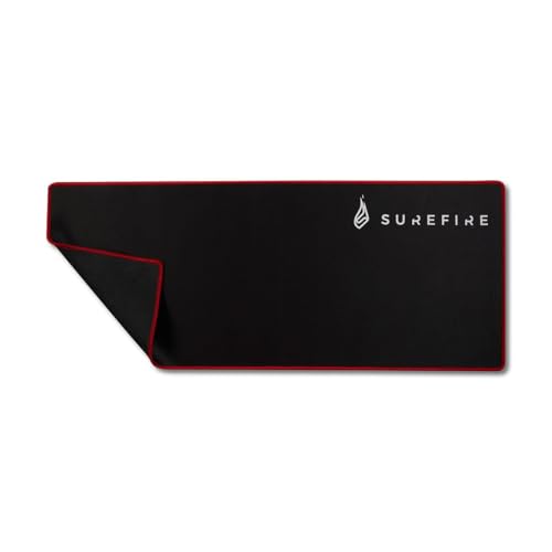 Silent Flight 680 Gaming Alfombrilla para Mouse I 680mm x 280mm x 3mm I Mousepad Large I Antideslizante I Superficie con microtextura I Accesorios Gaming I Powered by Verbatim
