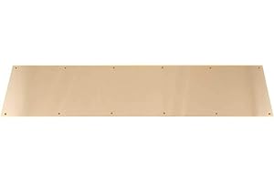 DON-JO Don Jo 8X34-605 SOLID BRASS DOOR KICK PLATE 8 IN. X 34 IN