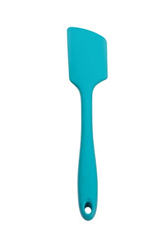 RSVP International ESP-TQ Spatula Silicone Spoon, One Size, Turquoise