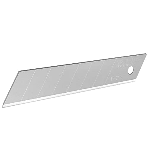Stanley Fatmax 3-11-718 Snap Off Blade in Dispenser, Silver, 18 mm, Set of 50 Piece