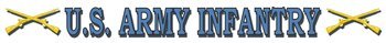 Army DecalsUs Army Infantry Window Strip Decal (20 Inch)