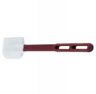 Vollrath 52023 13.5" High Heat Red Scraper Rubber Spatula, 6 Pack