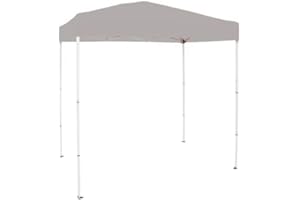Garden Winds Custom Fit Replacement Canopy Top Cover Compatible with The Ozark Trail FGA64S1 4' x 6' Pop Up Canopy - Upgraded Performance RipLock 350 Fabric - Slate Gray