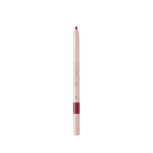 Collistar Twist Design Automatic Lip Liner Pencil, Long Life, Waterproof, No Transfer, Creamy and Smudgeable Texture, Soft Finish with Integrated Sharpener, No. 13 - Cameo, 0.4 g