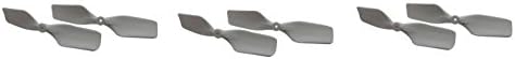 KBDD Blade MCP X BL Pure White Extreme Edition Tail Rotor Blades - 6 Tail Blades #5060