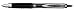 Uni-Ball Signo 207 Retractable Gel Pens, Micro Point, Black Ink, 2 Count