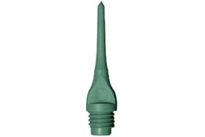 MUELLER RECREATIONAL PRODUCTS, INC. Mueller 1/4" Thread Plastic Keypoint Dart Tips – Bag/100-15 Color Variations