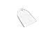 Fox Run Porcelain Ginger Grater, 5.5 x 3.25 x 0.1 inches, White