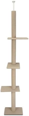 ABC Pet 12400301 3 Tier Tree Non-Woven Carpet Pantone Color - Tan