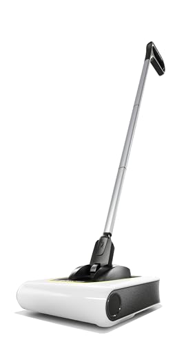 Kärcher KB 5 Electric Floor Sweeper Broom, for Carpets, Hardwood Floors and Tiles, Lightweight and Cordless, Ideal for Fur, Hair, Dirt & Dust