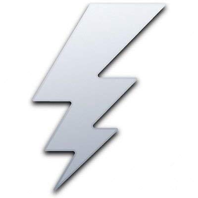 Super Cool Creations Lightning Bolt Mirrors - 60cm x 42cm
