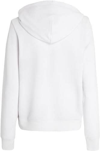 Donna Felpa Regular Fit con Cappuccio, Bianco (White), XXS