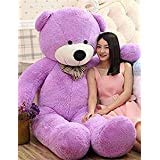 SARIKA TOYS Teddy Bear Birthday Gifts Lovable Special Gift 3 Feet (92 cm ) (Purple)