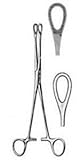 Foerster Sponge Forceps 7” Straight Economy