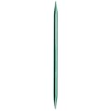 Susan Bates 7-Inch Silvalume Double Point Knitting Needle, 6.5mm, Green, 5 Per Package