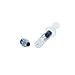 Bitomic 2.25ml Borosilicate Glass Syringe | 10 Pack Anti-Leak Luer Lock Syringe without Needle | Accurate Measuring Syringe for Plant & Hemp Oils, EJuices, Liquids, Glue, Veterinary, and Lab Syringes