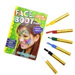 6 Colors Magic Face Body Painting Crayons Facial Skin Paint Makeup Pen Colour Paint Pen
