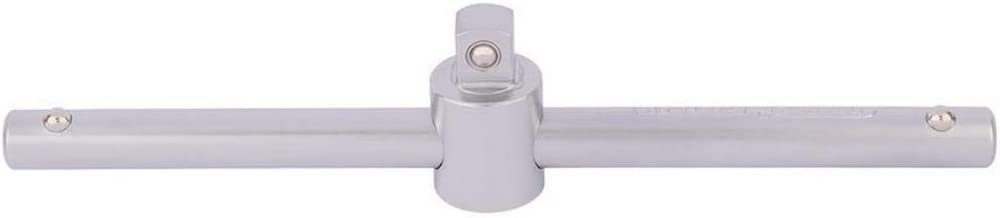 Draper 16788 Square Drive Satin Chrome Sliding T Bar 3/8" Length, Blue