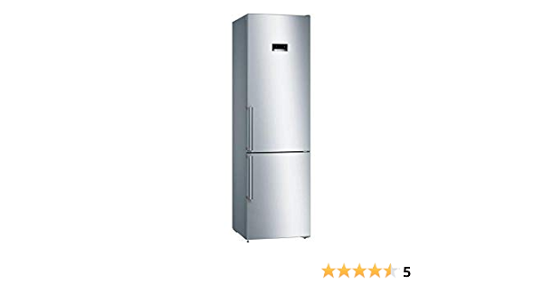 Frigorífico Combi - Bosch KGN39XIDP, 100 W, 50 Hz, A+++, Acero inoxidable antihuellas