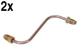 for Porsche 911 (75-89) Brake Line Brake Hose to Caliper Front L+R (x2)