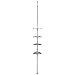 Better Living Products 70030 Ulti-Mate Shower Pole Caddy, Satin Silver