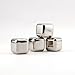 Franmara Stainless Steel Ice Cubes Deluxe - Set of 4
