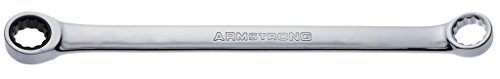 Armstrong 54-518 18mm 12 Point Full Polish Double Box Ratcheting Wrench