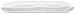 TruContour Firm Thin Memory Foam Pillow - Perfect for Stomach and Back Sleeping, Only 3 in Thick, Slim, Flat, Low Profile