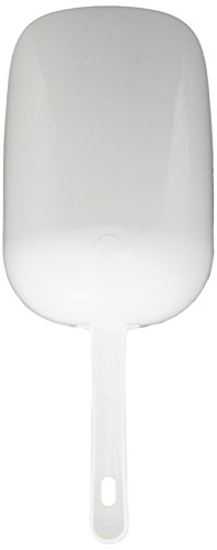 Miller Manufacturing 89 1-Pint White Plastic Feed Scoops