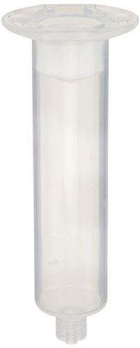 Metcal 930-NW Fluid Dispensing Syringe Barrel Natural with White Wiper Piston, 30cc Size (Pack of 50)